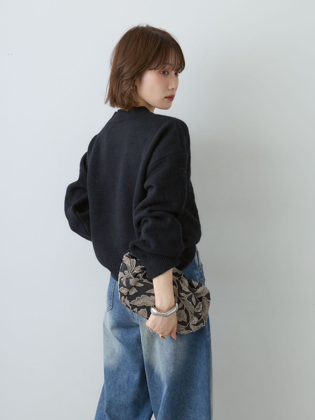 [SET]ナポレオンニットプルオーバー+選べるアクセセット(2set)