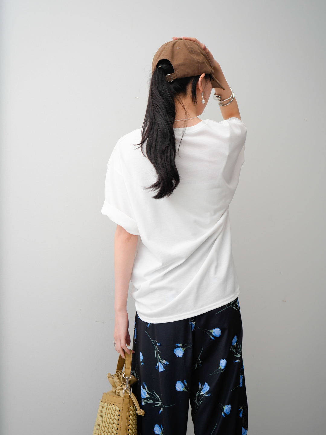 [SET]フラワーフォトTEE+フラワーフォトTEE(2set)