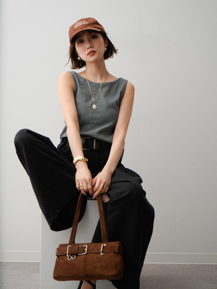 [SET]ツイストタンクトップ+ツイストタンクトップ(2set)
