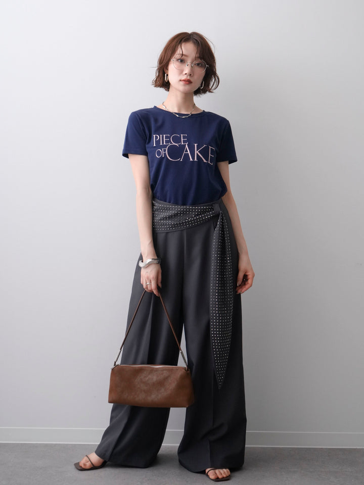 【套裝】刺繡Logo T卹 + 刺繡Logo T卹（2件組）