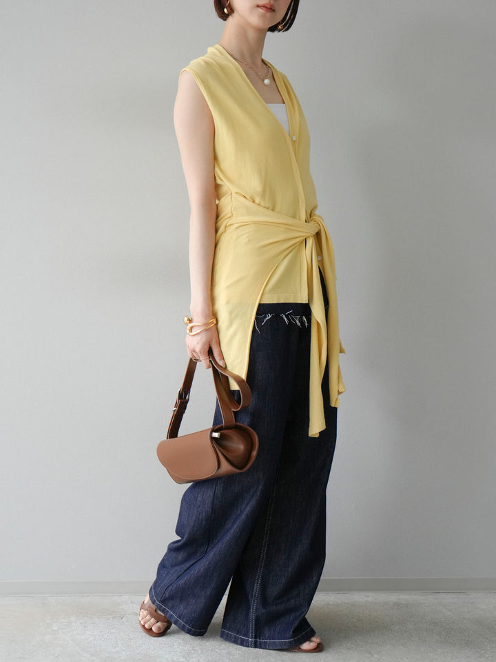 【預購】提臀牛仔褲/深藍色