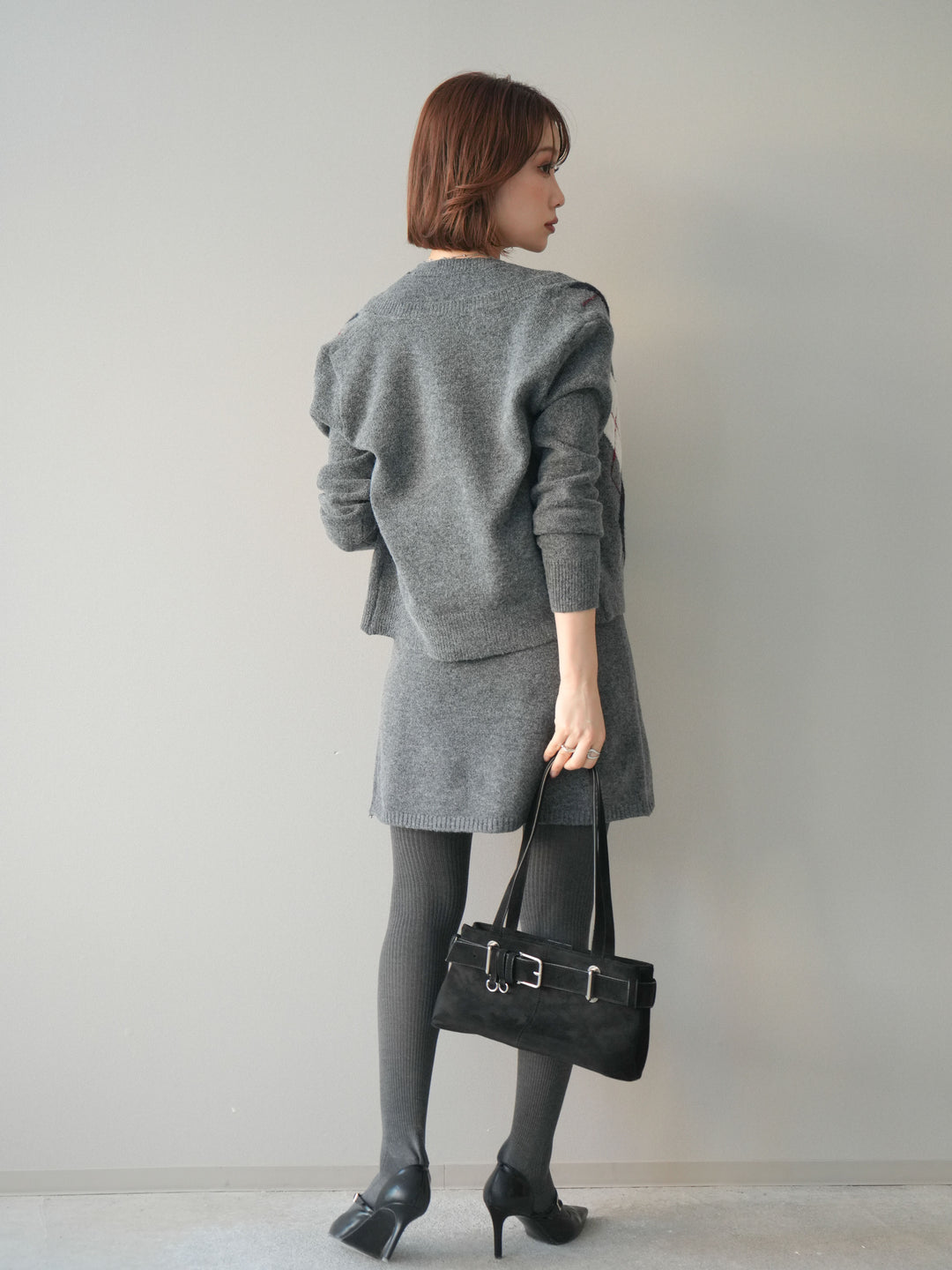 [SET]アーガイル柄3ピースSET UP(2set)