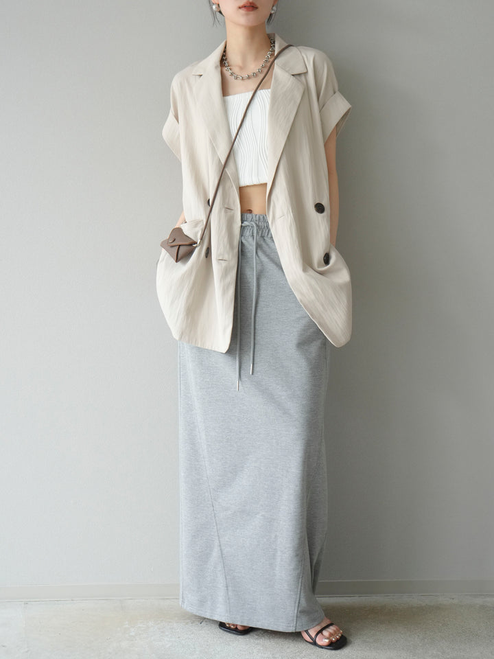 [SET] 毛衣長裙+毛衣長裙（2件套）