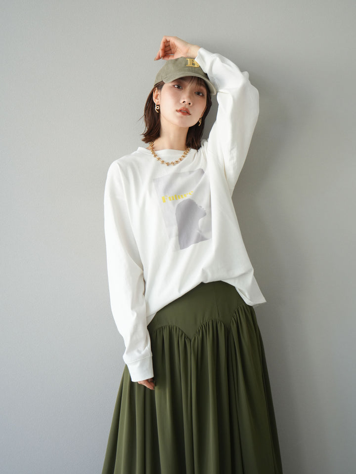 [予約]ウーマンプリントBIGロンT/オフ3