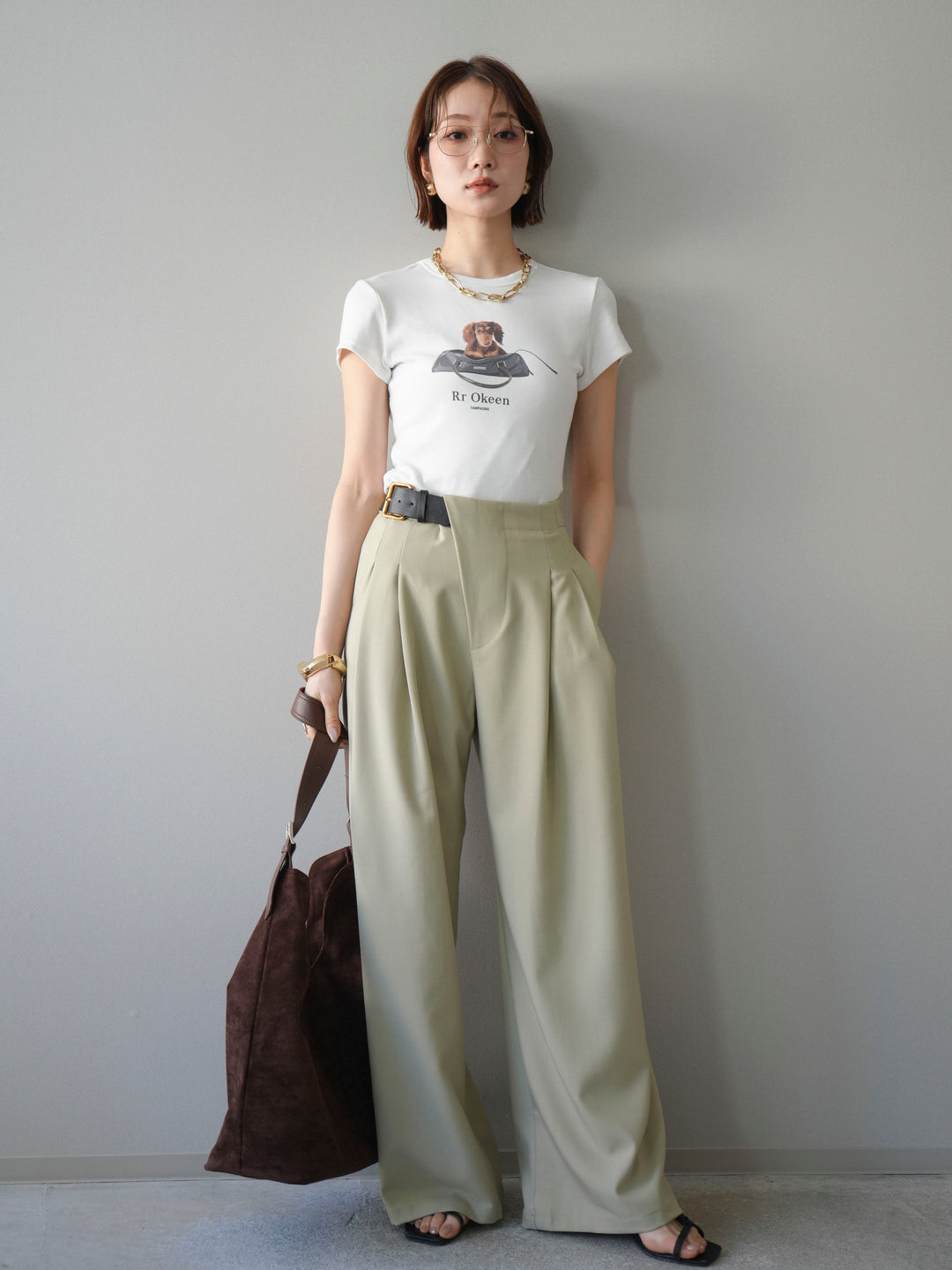 [予約]ドッグコンパクトTEE/offwhite