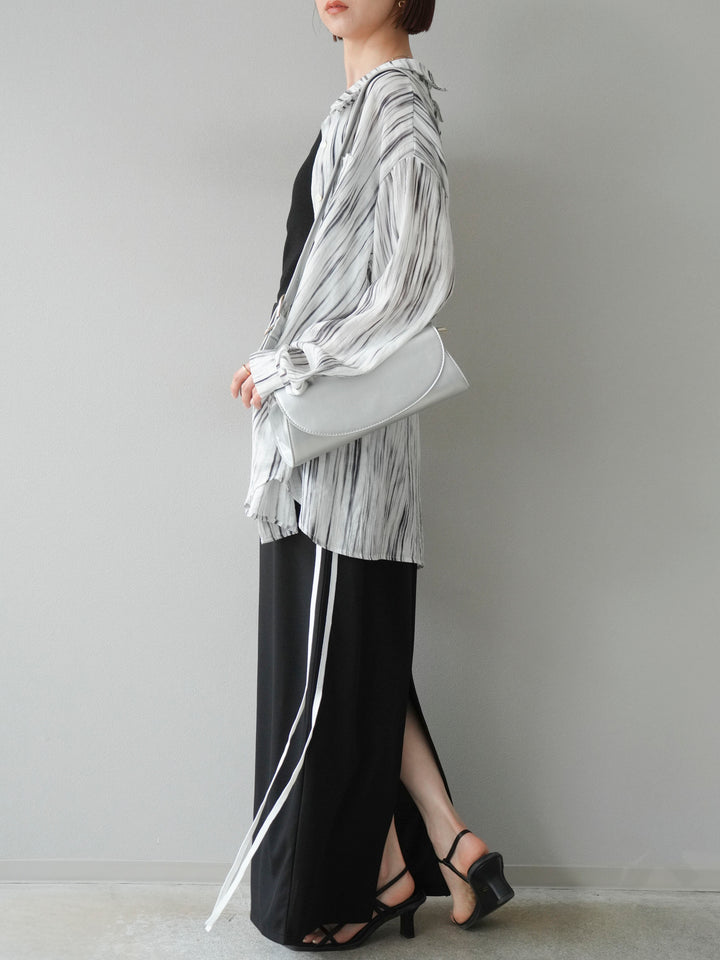 [預購] Sideline 球衣窄裙/黑色