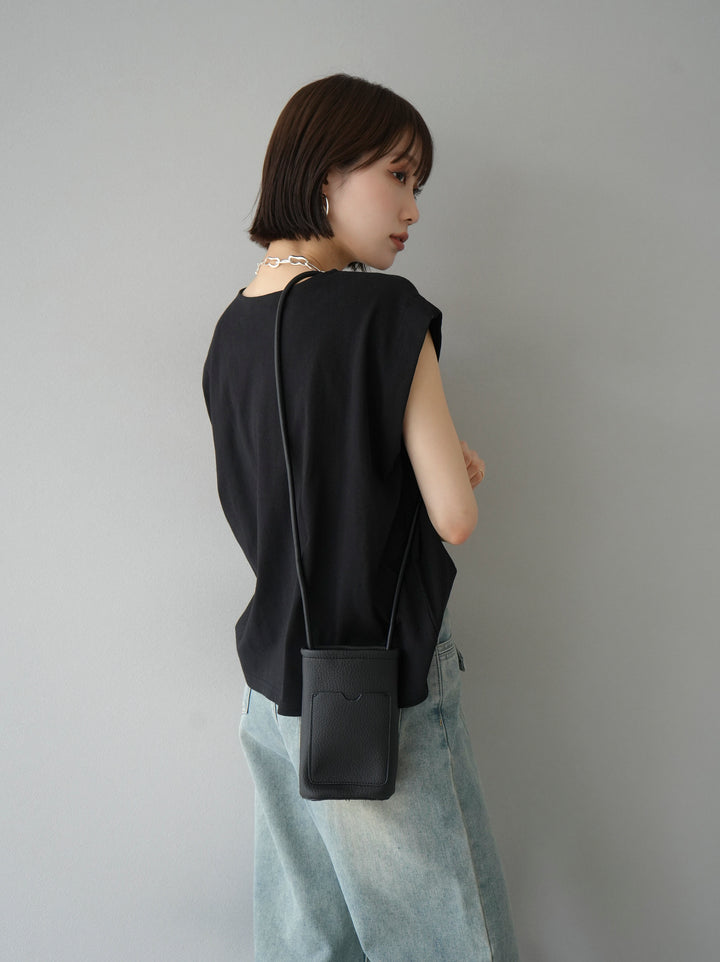 [Pre-order] Smartphone shoulder bag/Black
