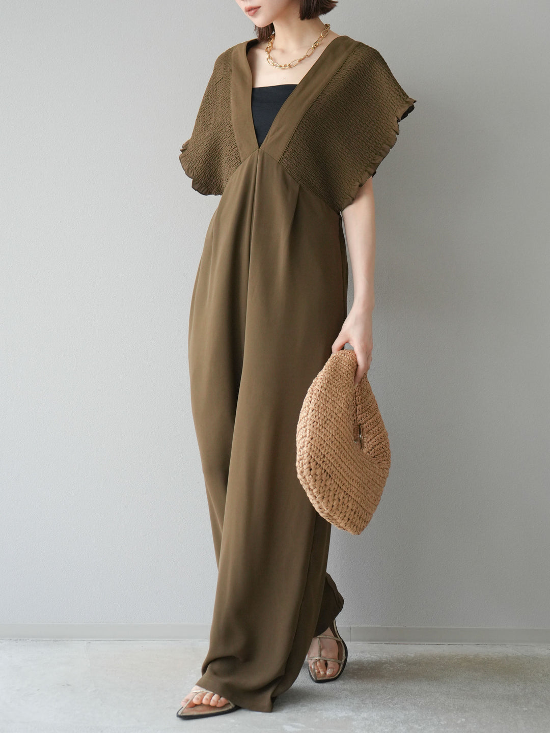 [予約]エステルシャーリングオールインワン/ブラウン