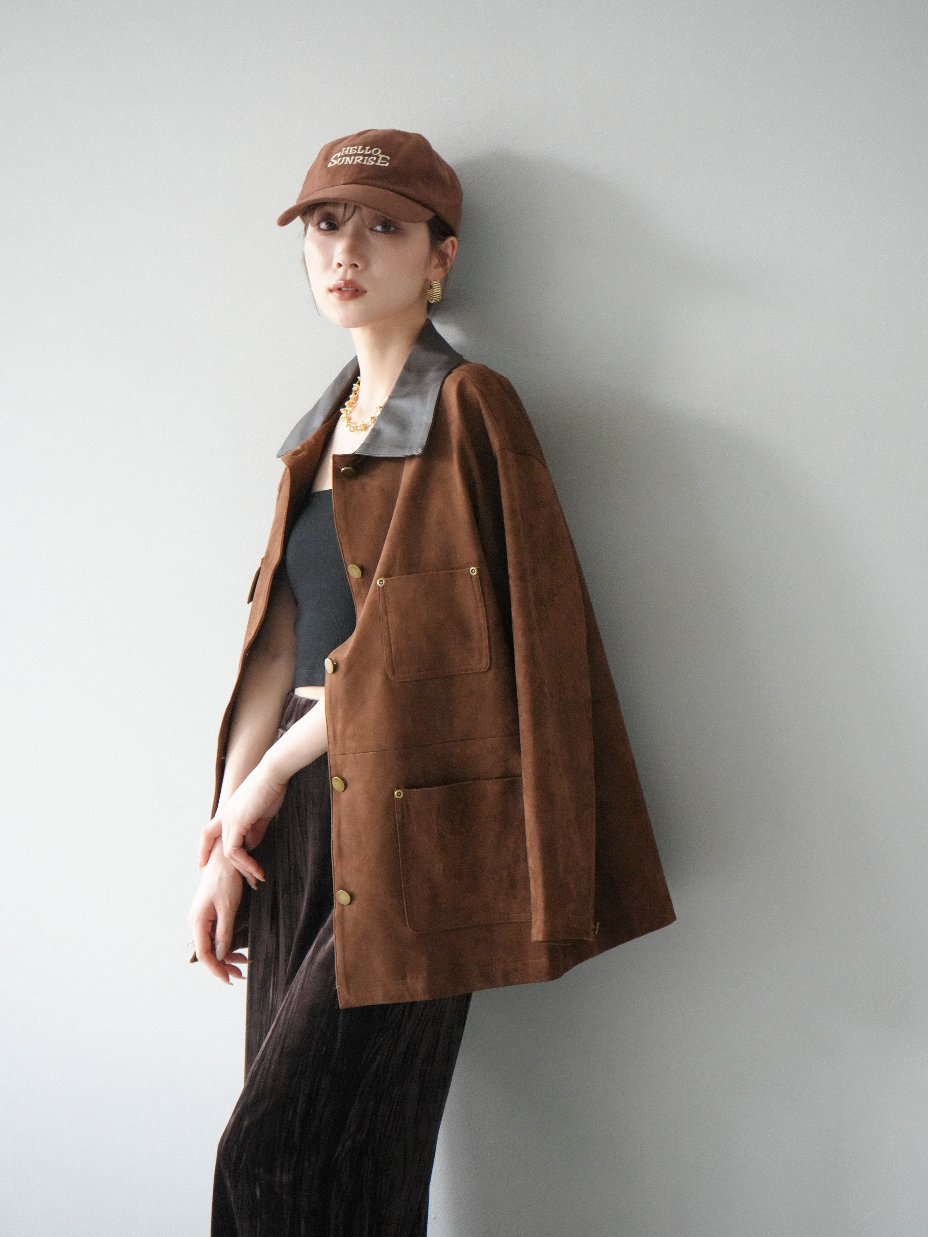 トッズ　ブラウンスウェードジャケット トッズ ブラウンスウェードジャケット トッズ ブラウン