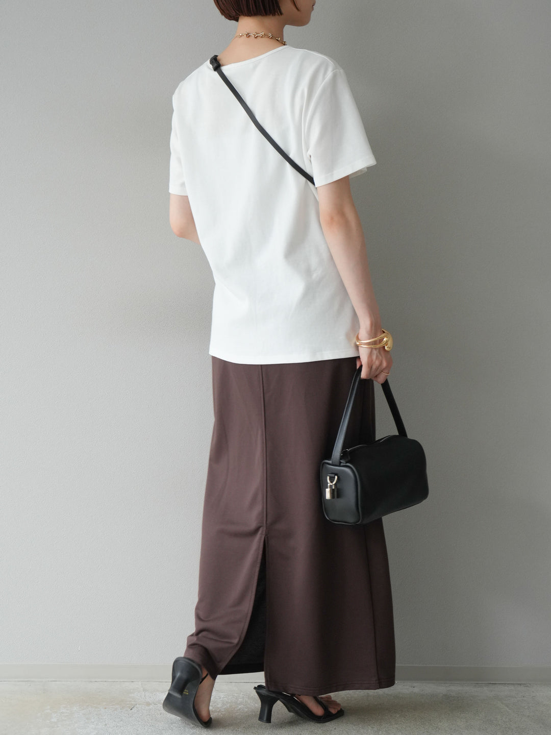 [SET] 毛衣長裙+毛衣長裙（2件套）