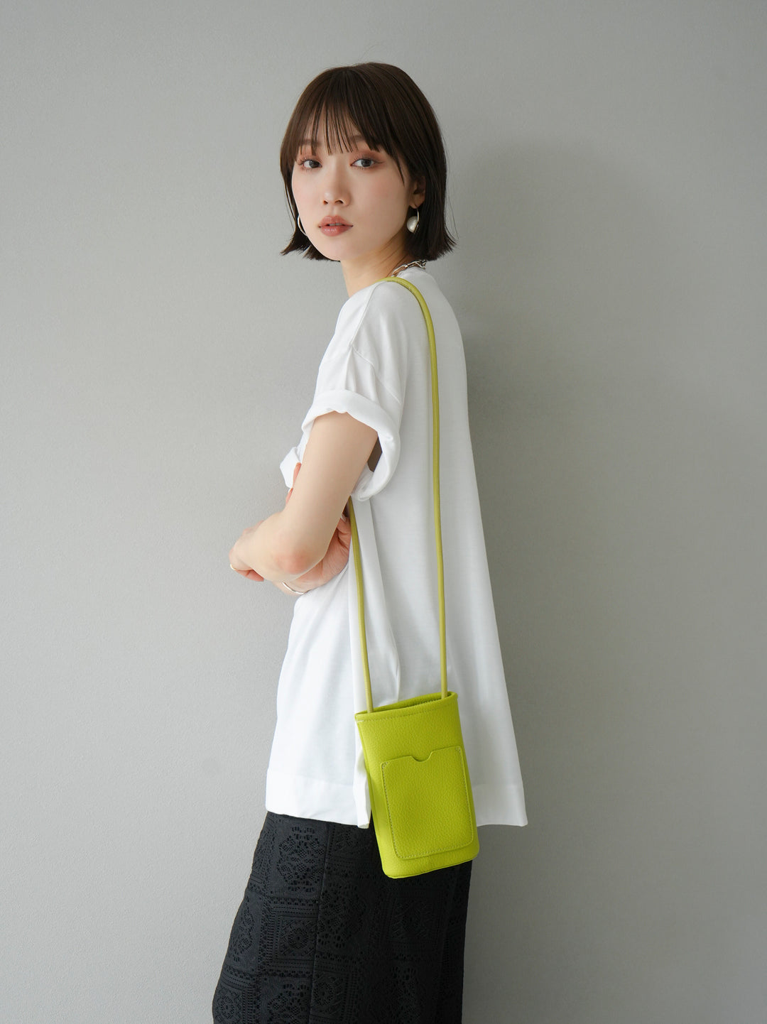 [Pre-order] Smartphone shoulder bag/Green
