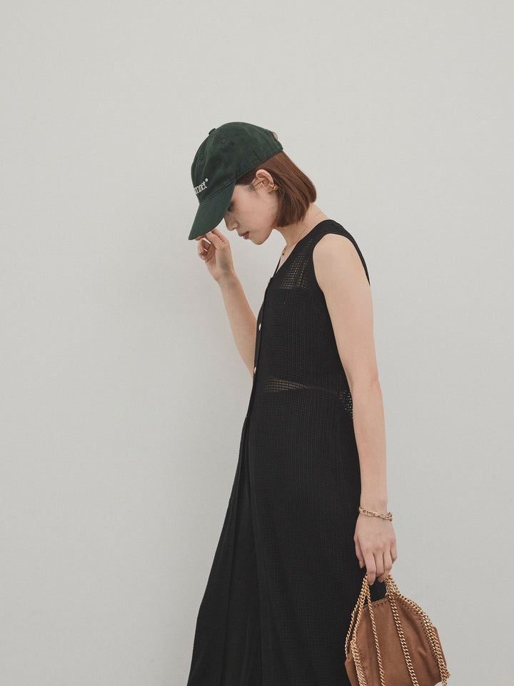 [SET]アソートボタンニットロングジレ+サテンイージーパンツ(2set)