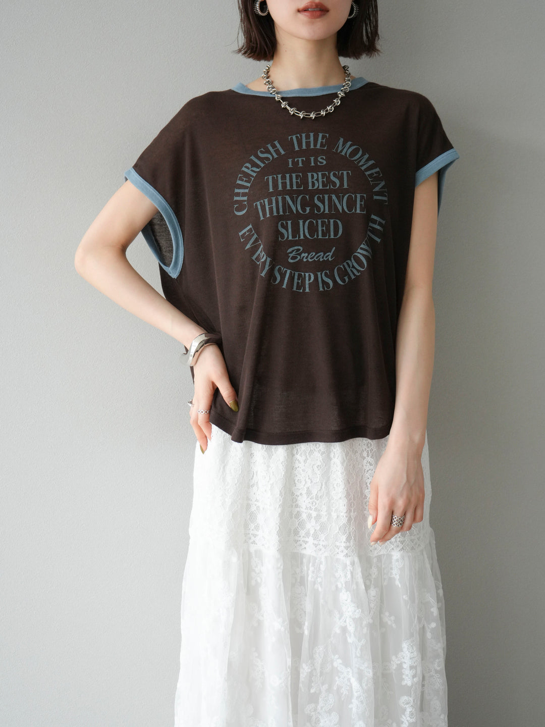 [SET]シアーフライス ロゴプリントT +シアーフライス ロゴプリントT (2set)