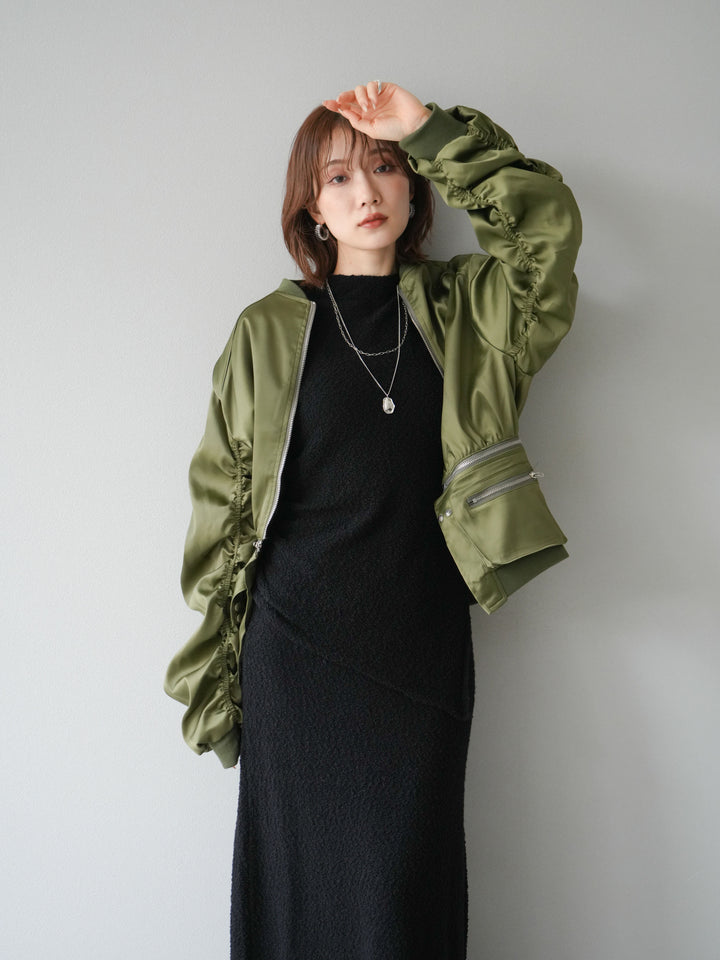 [予約]2WAYデザインMA-1/カーキ