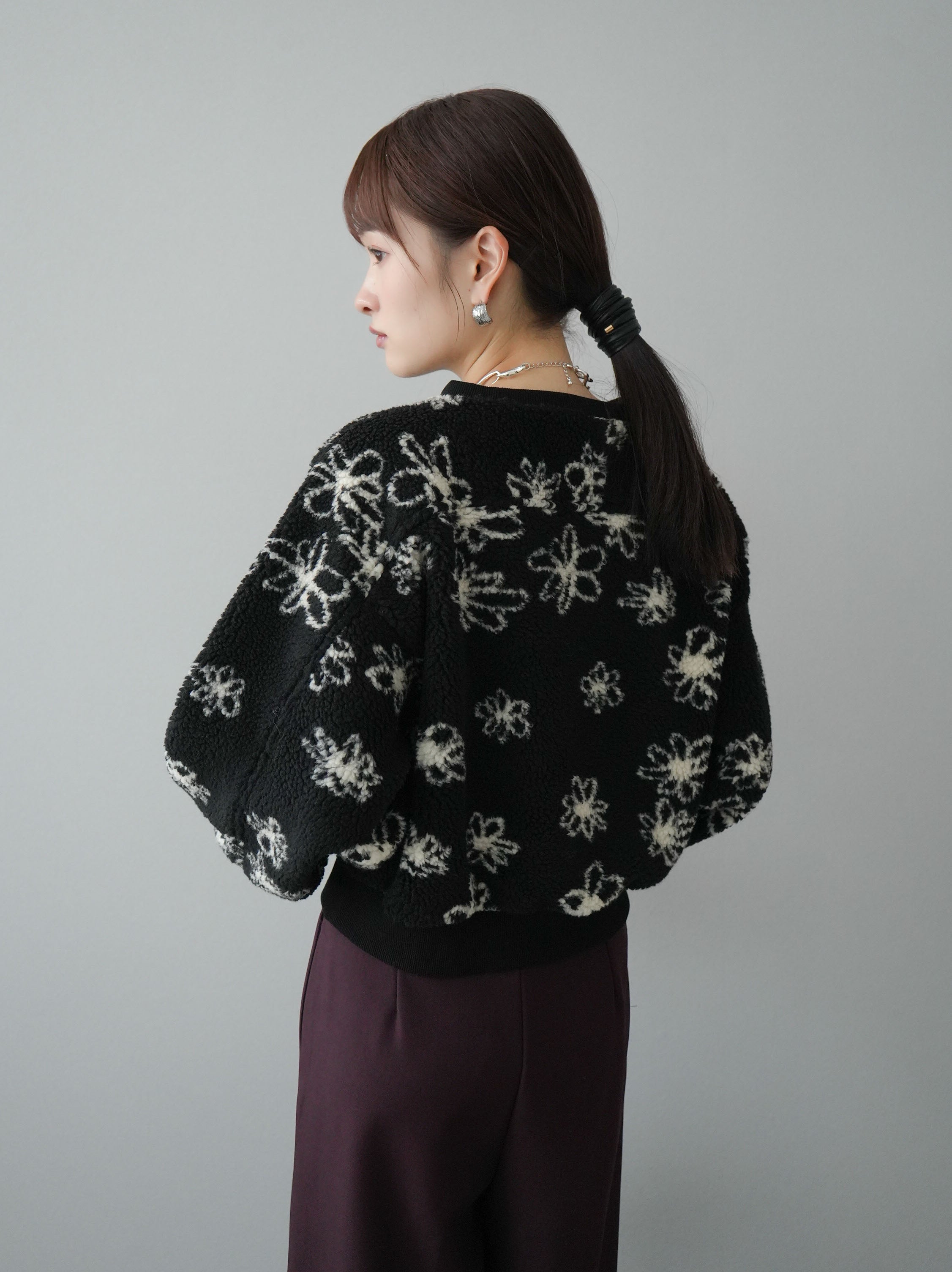 TFW49 ブラック ポケット付き　プルオーバー　美品　サイズL TFW49 - REVERSIBLE STRETCH P/O / リバーシブル ストレッチ