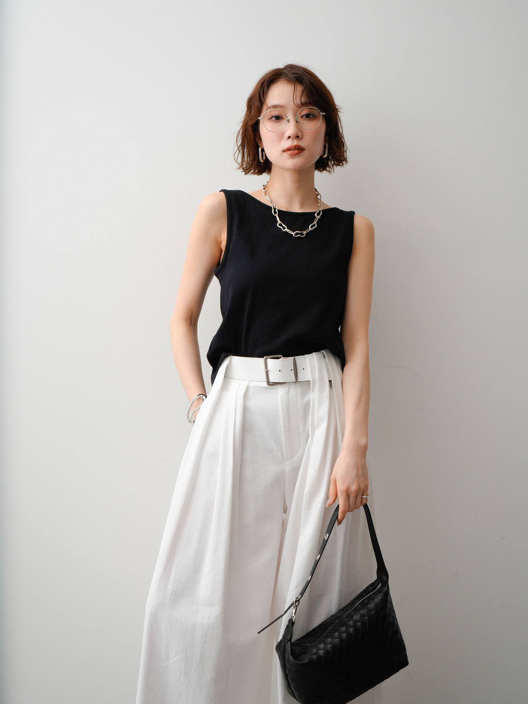 [SET]ツイストタンクトップ+ツイストタンクトップ(2set)