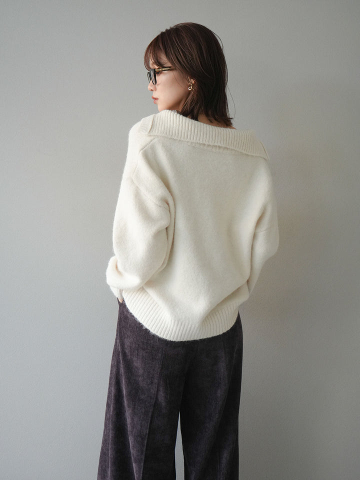 [SET]スキッパーニットプルオーバー+選べるアクセセット(2set)