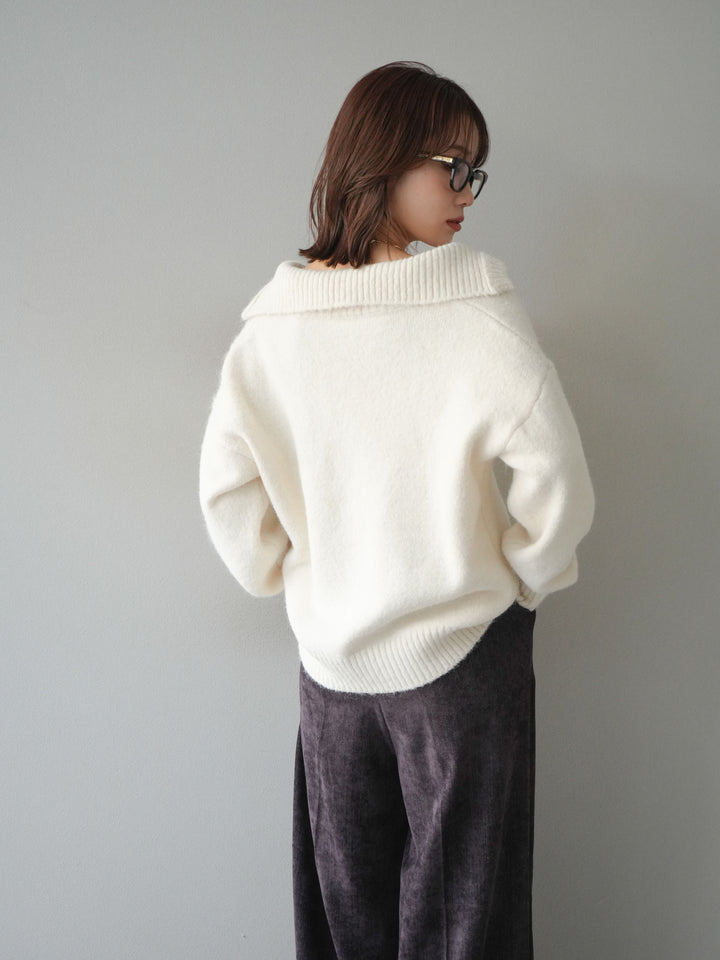 [SET]スキッパーニットプルオーバー+選べるアクセセット(2set)