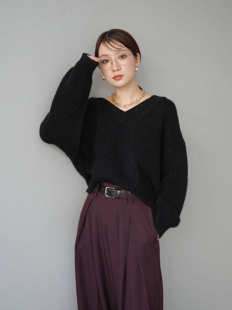 LA6834 プラダ コットン 半袖ショートニットボレロ ブラック×ブルー 38 resize_image.php?image=prada/