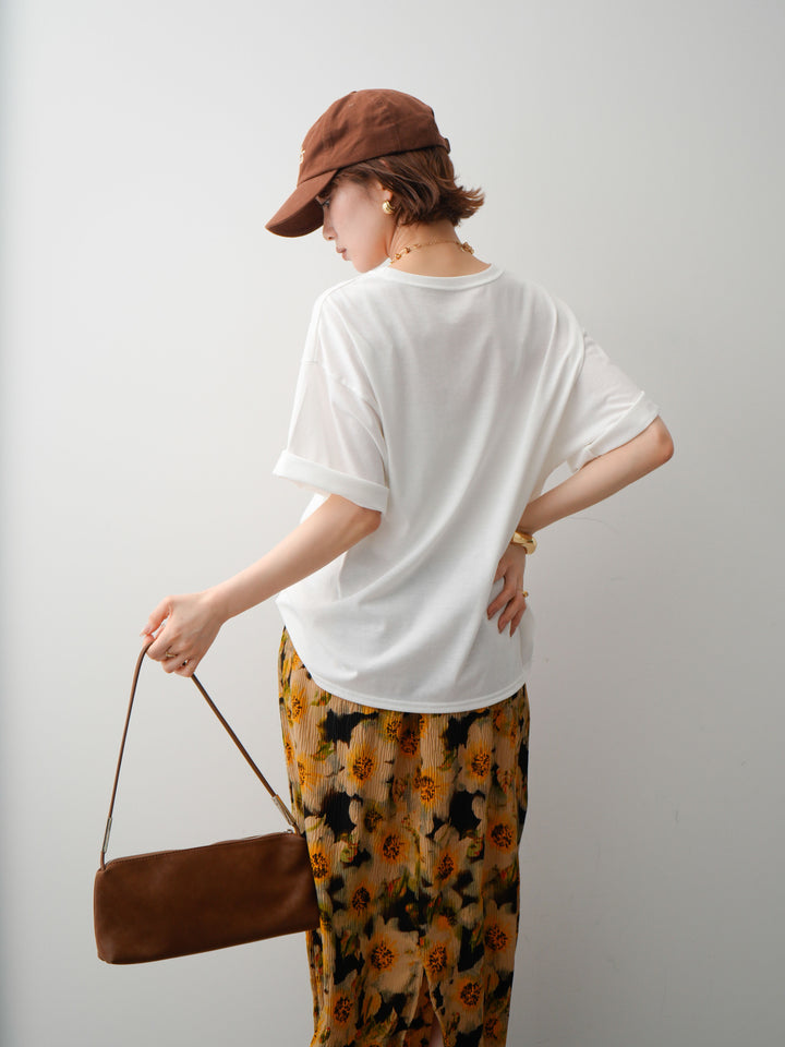 [SET]フラワーフォトTEE+選べるアクセセット(2set)