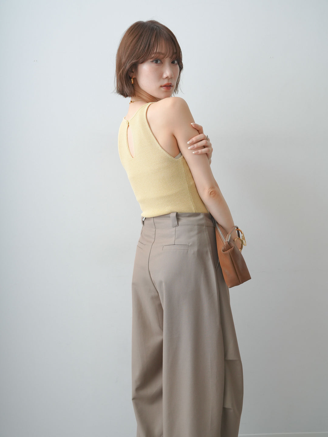 [SET]バックスリットニットタンクトップ+バックスリットニットタンクトップ(2set)