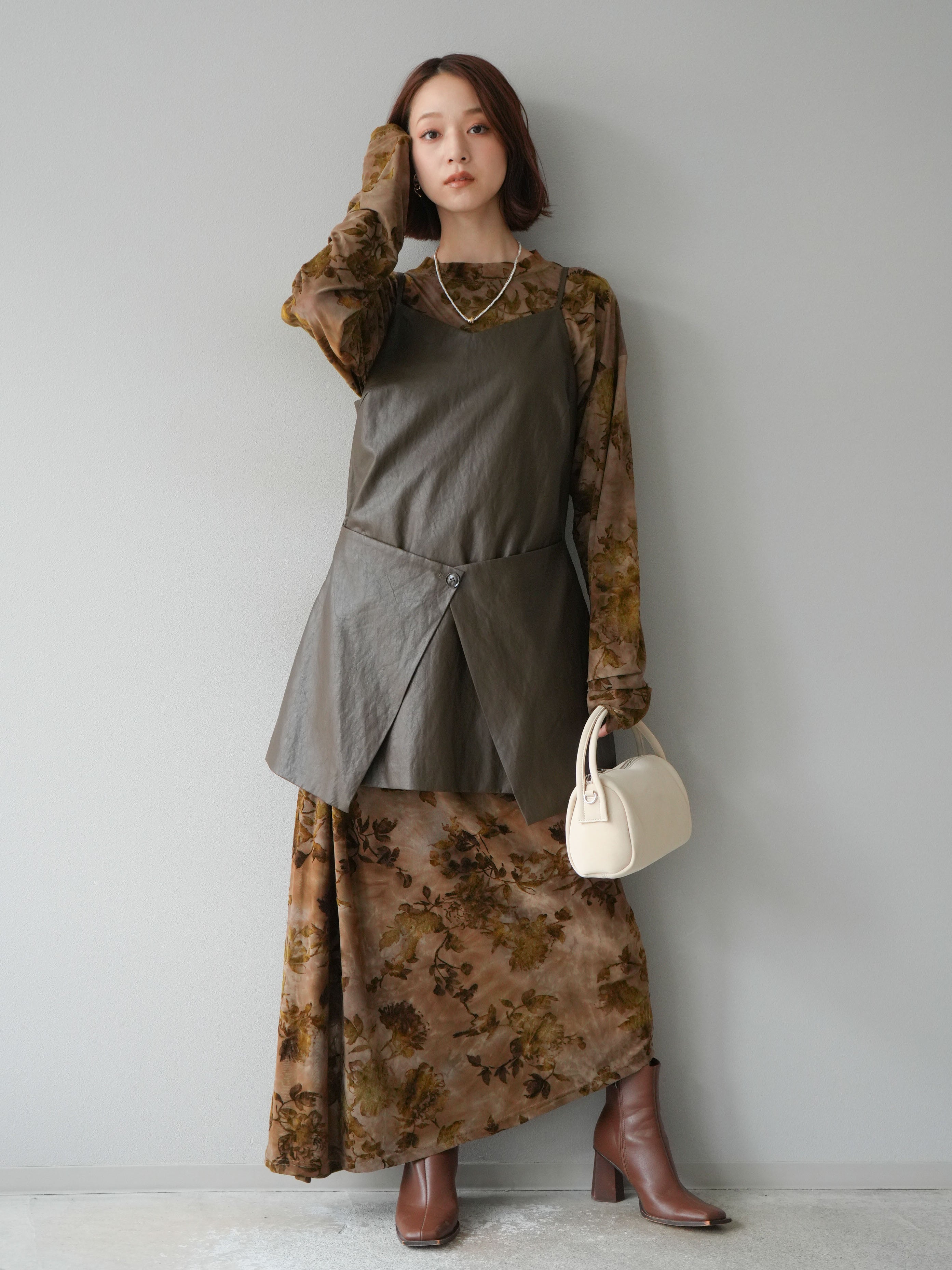 libelice × RAKU ウェア（上）コーデュロイ（ブラウン） libelice × RAKU ウェア（上）コーデュロイ（ブラウン） libelice