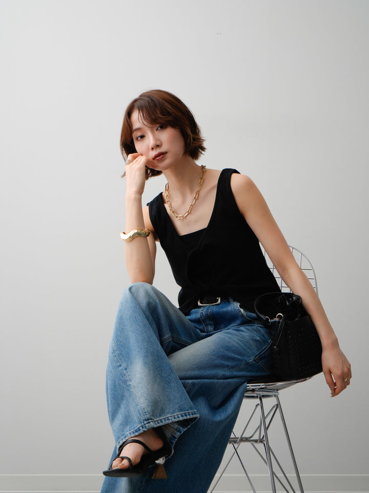 [SET]ツイストタンクトップ+ツイストタンクトップ(2set)