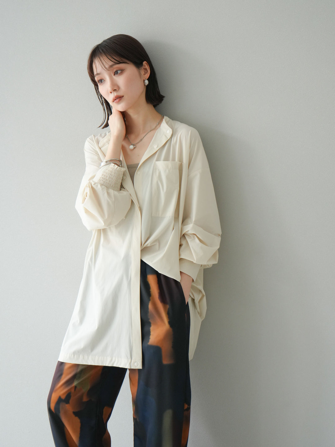 [予約]ICE TOUCH ２WAYオーバーシャツ/オフ