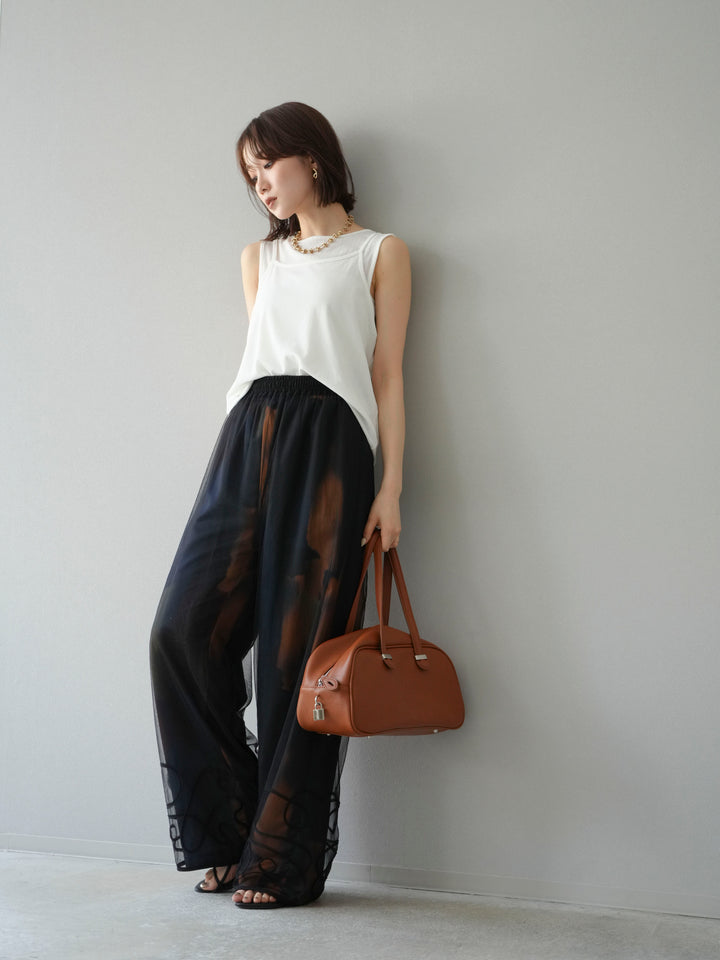 [預訂] Ice Touch 2WAY Design 吊帶背心/白色