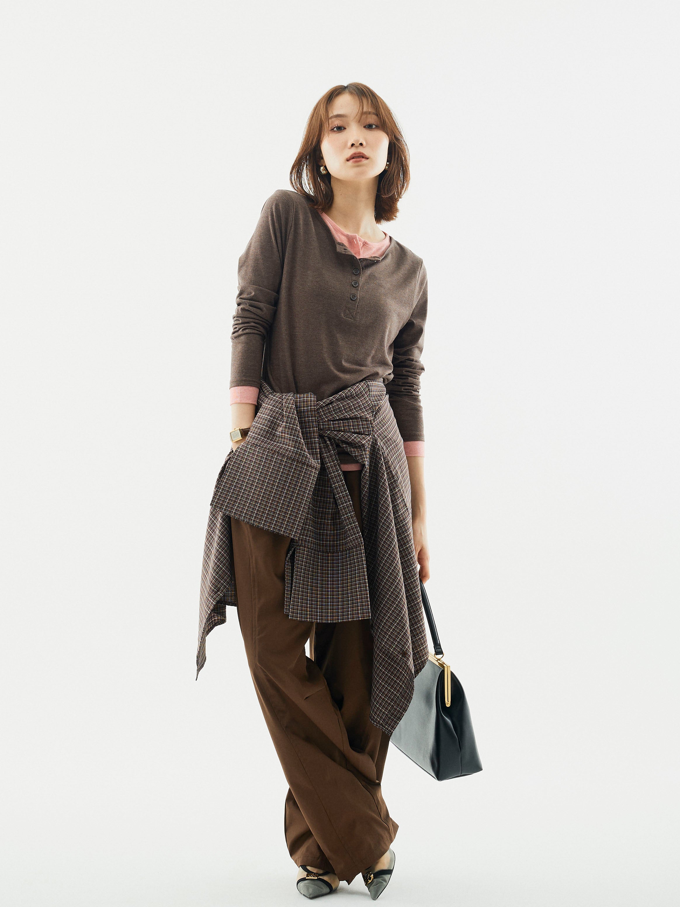 GOOPiMADE 希少3周年限定モデル　ユーティリティパンツ ブラウン 2 GOOPiMADE 希少3周年限定モデル ユーティリティパンツ ブラウン 2