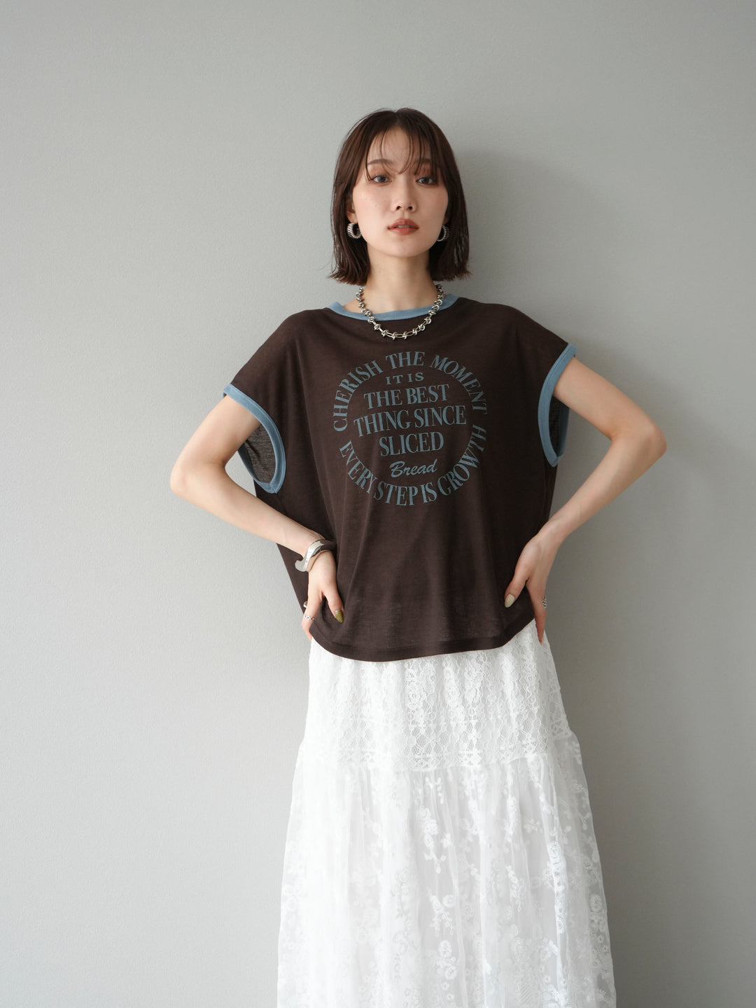 [SET]シアーフライス ロゴプリントT +シアーフライス ロゴプリントT (2set)