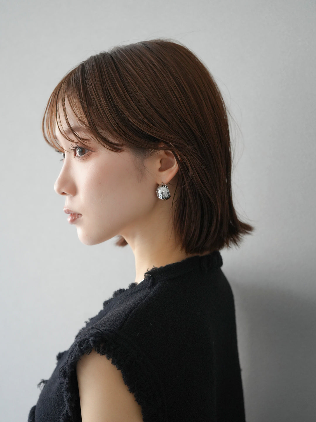 [予約]DROP HOOP PIERCE/シルバー