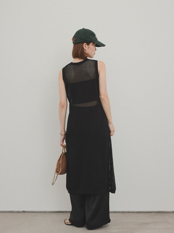 【預購】緞面休閒褲/黑色