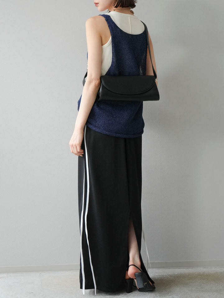 [預購] Sideline 球衣窄裙/黑色