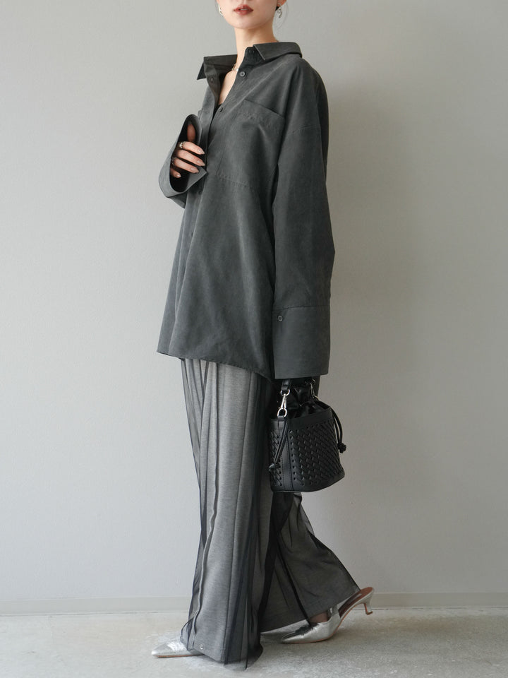 [預購] 2-Way Design 運動褲/灰色