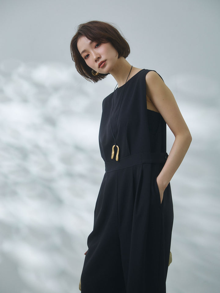 【Allure】[SET]ウエストベルトオールインワン+ウエストベルトオールインワン(2set)