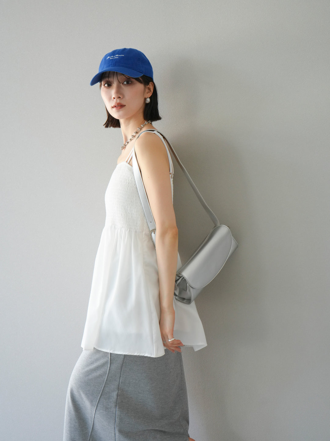 [予約]シャーリングフレアキャミプルオーバー/オフ