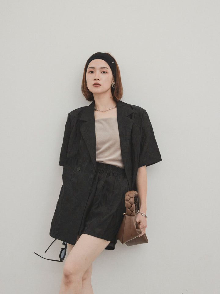 [SET]シアージャガードハーフジャケット＆ハーフパンツSET UP(2set)