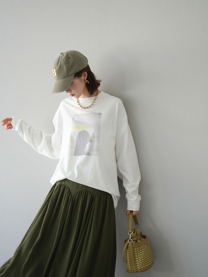 [予約]ウーマンプリントBIGロンT/オフ3