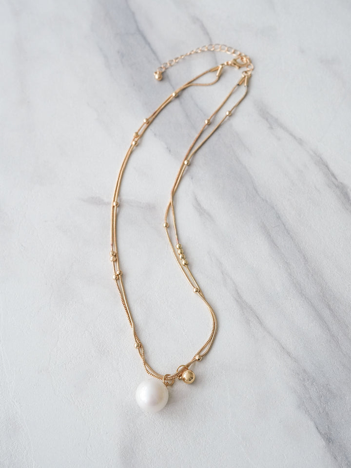 [SET]ショルダーパッドフレンチTEE+選べるアクセセット(2set)