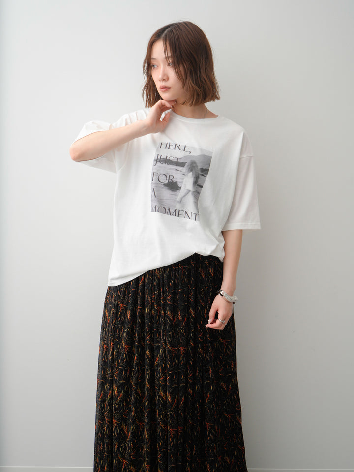 [予約]フォトプリントロゴTEE/HU3