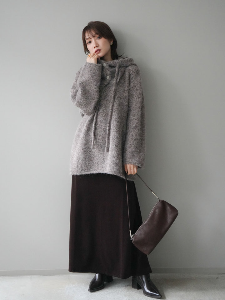 [SET]ベルベットナロースカート+ベルベットナロースカート(2set)