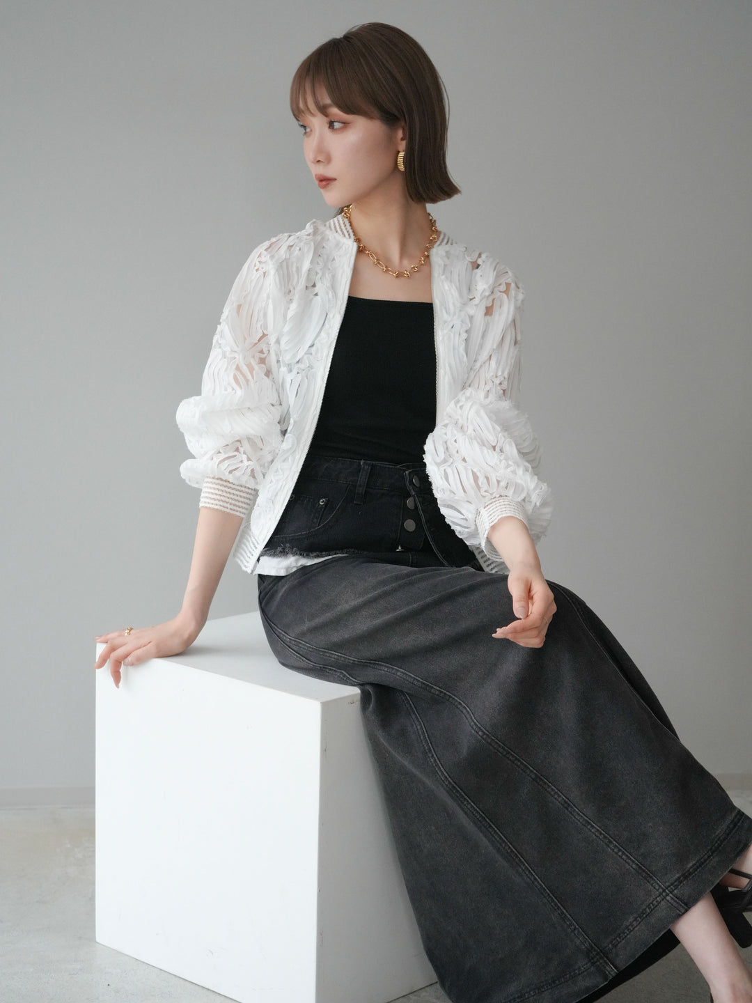 [予約]シアージャガードブルゾン/オフ