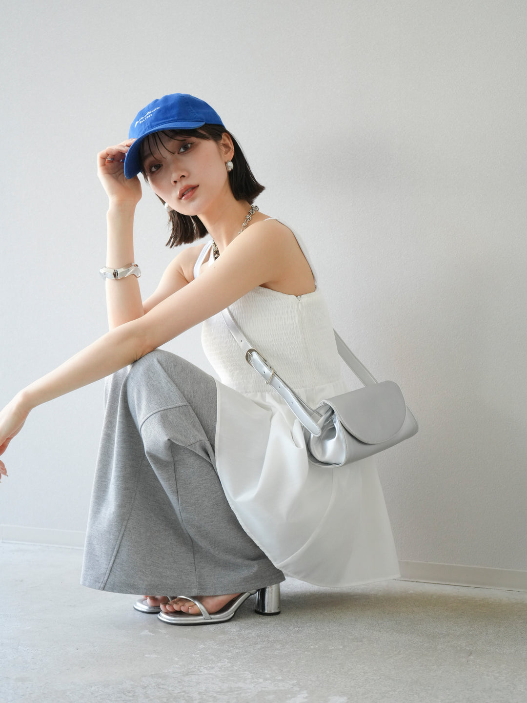 [予約]シャーリングフレアキャミプルオーバー/オフ