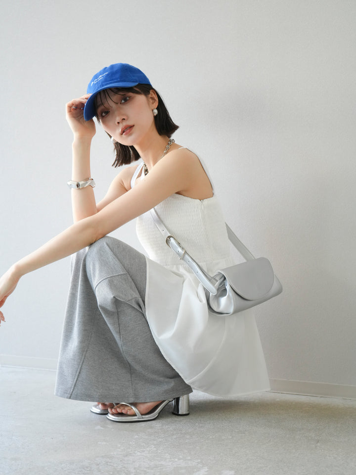 [予約]シャーリングフレアキャミプルオーバー/オフ