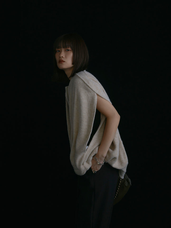 【Allure】[SET]ウール混コクーンブルゾン+ウール混コクーンブルゾン(2set)