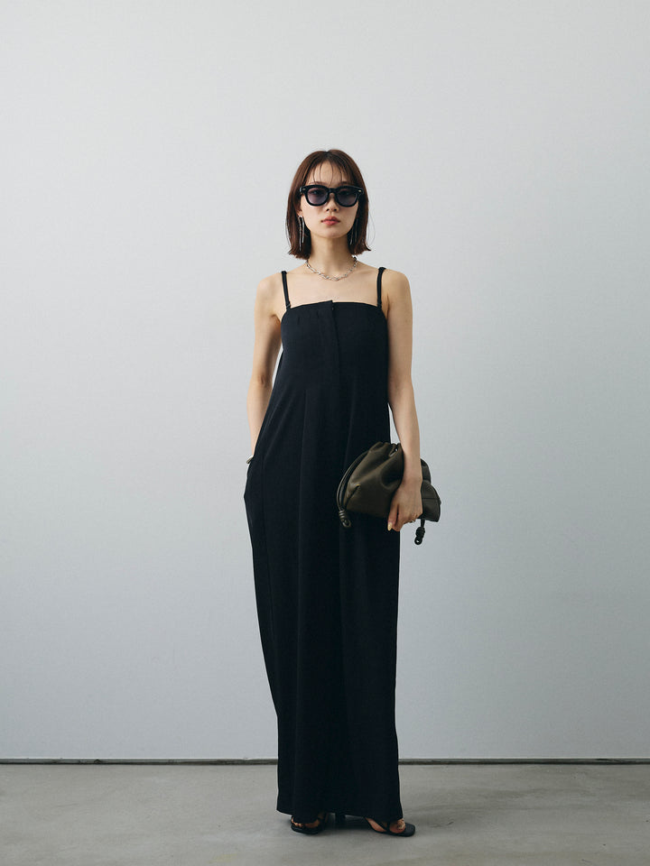 [予約]ベアキャミロンパース/ブラック