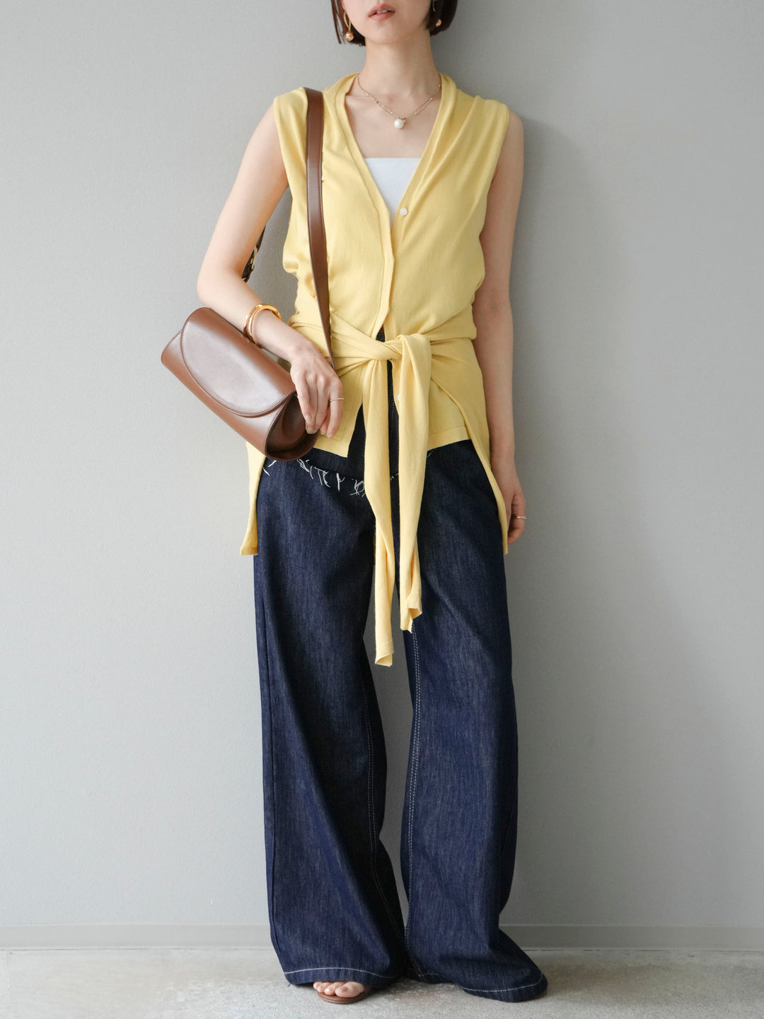 【預購】提臀牛仔褲/深藍色