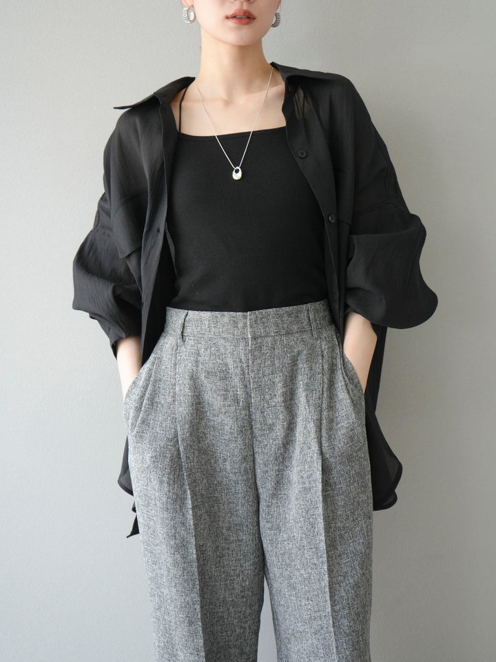 [SET]BIGポケットオーバーシアーシャツ+BIGポケットオーバーシアーシャツ(2set)