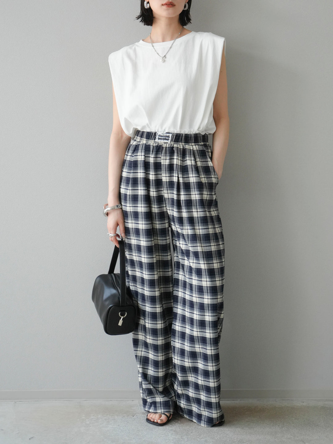 【預購】肩部褶皺法式袖套頭衫/可脫